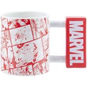 Marvel Logo Marvel Unisexe Mug rouge/blanc