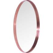 Miroir Curve rond cuivre 100cm Kare Design