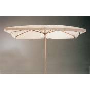 Parasol en bois cm. 300x400-8-48 blanc