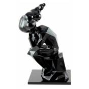 Paris Prix - Statue Design sculpture Kenya 47cm Noir