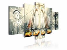 Paris prix - tableau imprimé "métropole américaine" 100 x 200 cm