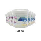 Produit d'entretien piscine CTX 10 - pH Minus - Granulés - 5 Kg - 7x5kg de CTX