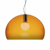 Suspension FL/Y Small / Ø 38 cm - Kartell orange en plastique