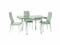 Table extensible 6 personnes - gd082 - 80-131 x 80