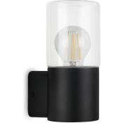 Telefunken - Lampe d'extérieur ampolo, douille E27, noir, IP44, 19,5 x 8,5 x 11 cm