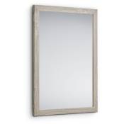 Trio - Kim - Miroir avec cadre - Couleur Bois - 48x68cm - Couleur bois