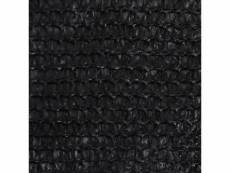 Vidaxl voile d'ombrage 160 g/m² noir 3x4,5 m pehd