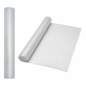 Vingo - 2PCS Tapis Antidérapant de Tiroir Transparent eva Imperméable Lavable Tapis de Placard - Blanc transparent