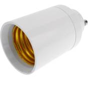 Adaptateur ampoule lampe GU10 à E27 - Bematik