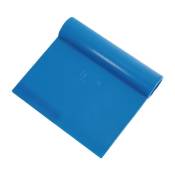 Coupe-pâte bord droit en fibre de verre bleu 11,5x8