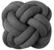 Coussin Knot / Fait main - 30 x 30 cm - Design House Stockholm gris en tissu