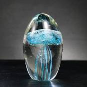 Cristal verre méduse statue les accessoires décoration