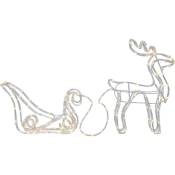 Eglo Christmas - Décoration de nuit de vin Reindeer
