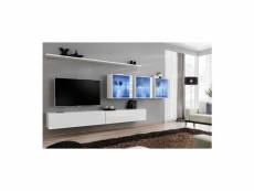 Ensemble meuble tv mural - switch xvii - 340 cm x 150