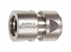 Geka - Raccord rapide en métal 1/2 sans arret eau