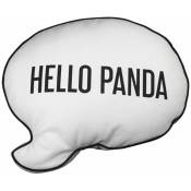 Lemondedesanimaux - Coussin Hello panda en coton