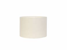 Light & living abat-jour cylindre livigno - blanc oeuf - ø40x30cm 2238811