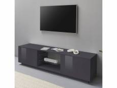 Meuble tv bas design moderne 180cm salon dover report
