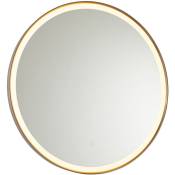 Miral - led Dimmable Eclairage miroir variateur inclus - 1 lumière - ø 70 cm - Rose - Moderne - éclairage intérieur - Salle de bains - Rose - Qazqa