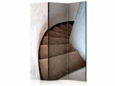 Paris prix - paravent 3 volets "spiral stairs" 135x172cm