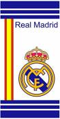 Real Madrid RM08 Serviette de Plage en Cotton 100%. 76x152 cm. Licence officielle