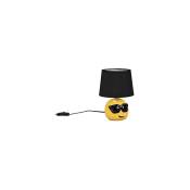 Reality - trio lampe à poser design tête jaune coolio R51201002