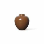 Vase Ary Small / Ø 6,8 x H 7,5 cm - Porcelaine - Ferm Living beige en céramique