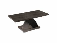Anasma - table basse laquée et effet bois