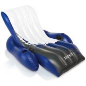 Chaise longue de piscine luxe - Intex - Bleu Foncé