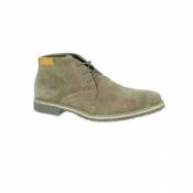 Chaussures Cuir Nubuck Homme Semi- Montantes