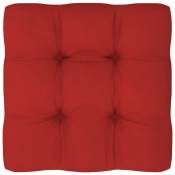 Coussin de canapé palette Rouge 80x80x10 cm