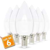 Eclairage Design - Lot de 6 ampoules led E14 5.5W eq