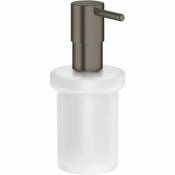 Essentials - Distributeur de savon liquide, graphite foncé brossé 40394AL1 - Grohe