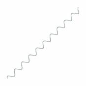 Estexo - Spirale de gabion à pierres en métal galvanisé 80 ou 100 cm 80 cm