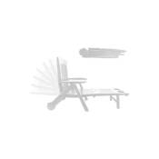 Ipae Progarden - Chaise longue Zircone Pliable Avec