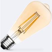 Ledkia - Ampoule led Filament E27 8W 1055lm Dimmable ST64 Gold Blanc Chaud 2700K2700K