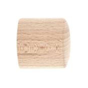 MOBOIS - Embout bois bouchon 28 mm à visser bois brut (sachet de 2)