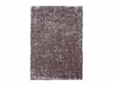 Oslo - tapis à poils longs gris beige 190x200