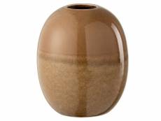 Paris prix - vase en céramique "barbara" 20cm marron