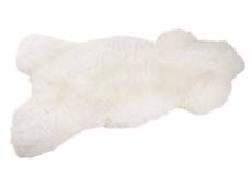 Peau de mouton véritable ivoire