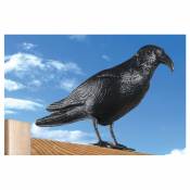 Pouvantail anti-oiseau en forme de corbeau 13x48x20cm