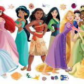 Stickers repositionnables - Princesses Disney et Motifs