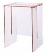 Table d'appoint Max-Beam / Tabouret - Kartell rose