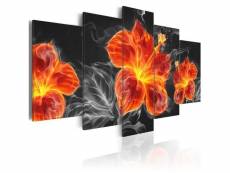 Tableau fire lily taille 100 x 50 cm PD8940-100-50