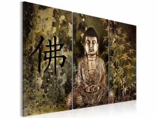 Tableau zen statue de bouddha taille 60 x 40 cm PD12606-60-40