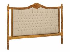Tête de lit, tête de lit, décoration intérieure en bois de hêtre massif, également couverture pour les têtes de lit