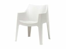 2 fauteuils design de jardin - coccolona - lot de 2
