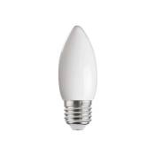 Ampoule LED E27 C35 6W 810lm (60W) 320° - Blanc Chaud