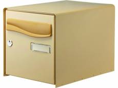 Decayeux - boîte aux lettres à ouverture totale r-box lys simple face beige BD-578355