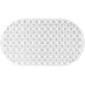 Gelco Design - tapis de bain antidérapant gloss 39x69 transparent - transparent